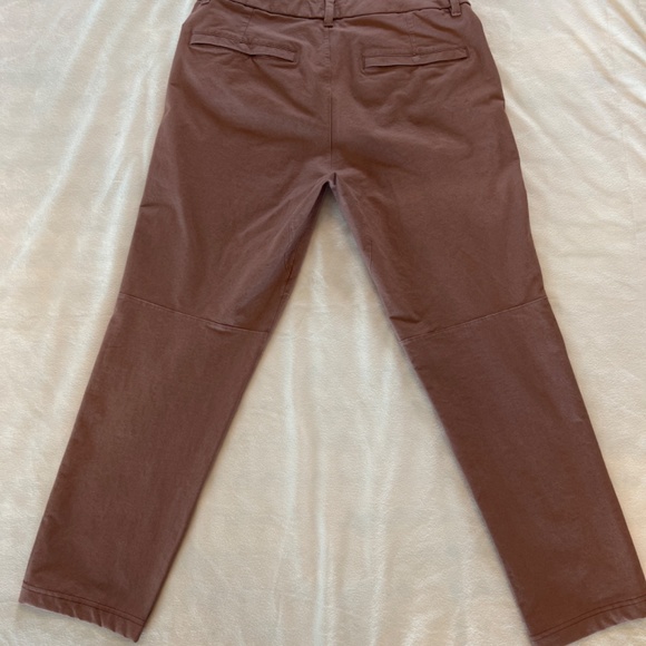 Lululemon Mens 32”x27” Slim Commission Pant - Earth Clay color - Picture 7 of 15